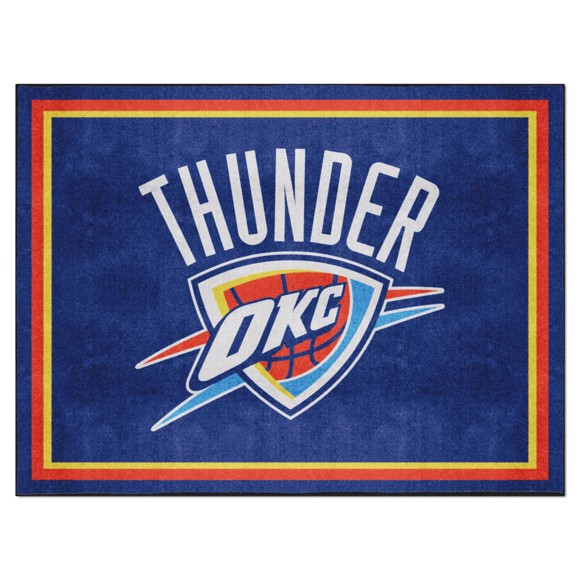 Picture of Oklahoma City Thunder 8x10 Rug