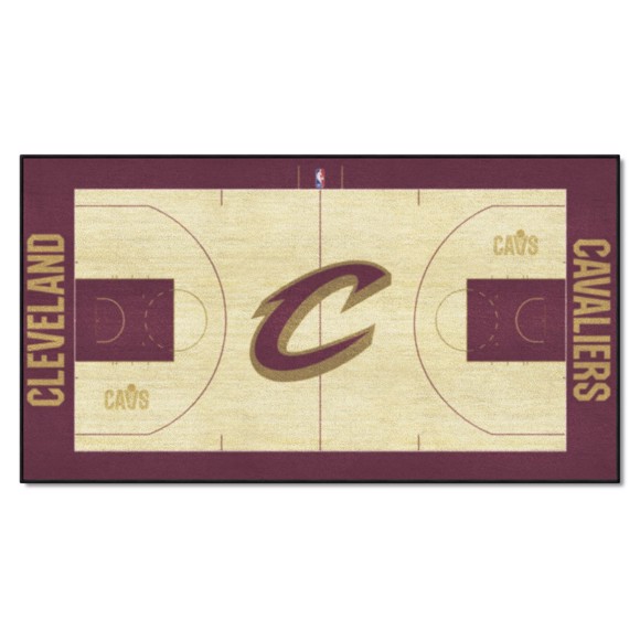 Picture of Cleveland Cavaliers NBA Court Large Runner