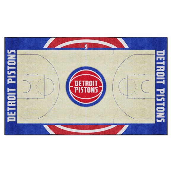Picture of Detroit Pistons 6X10 Plush
