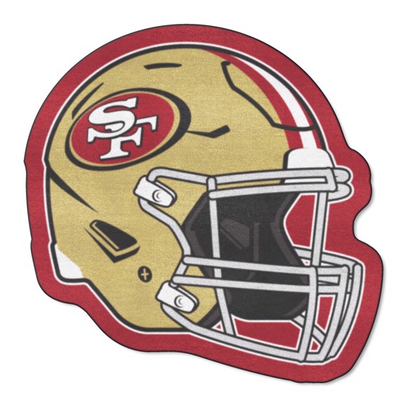 Picture of San Francisco 49ers Mascot Mat - Helmet