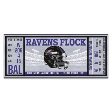 Picture of Baltimore Ravens Ticket Runner