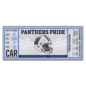 Picture of Carolina Panthers Ticket Runner
