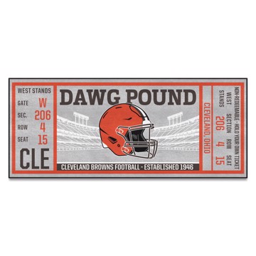 Picture of Cleveland Browns Ticket Runner