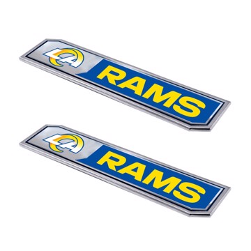 Picture of Los Angeles Rams Embossed Truck Emblem 2-pk