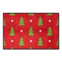 Picture of Christmas Tree Pattern 2x3 Rug
