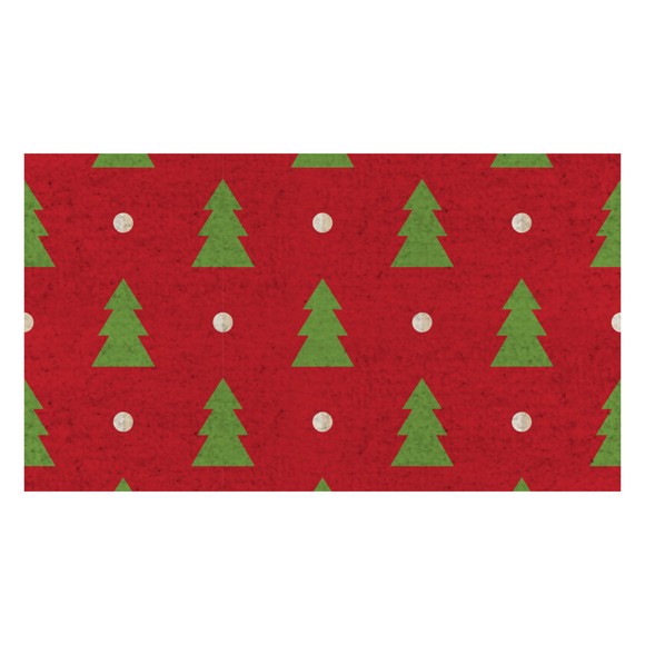 Picture of Christmas Tree Pattern 3x5 Rug