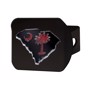 Picture of State of South Carolina - Orange Color Hitch Cover - Black