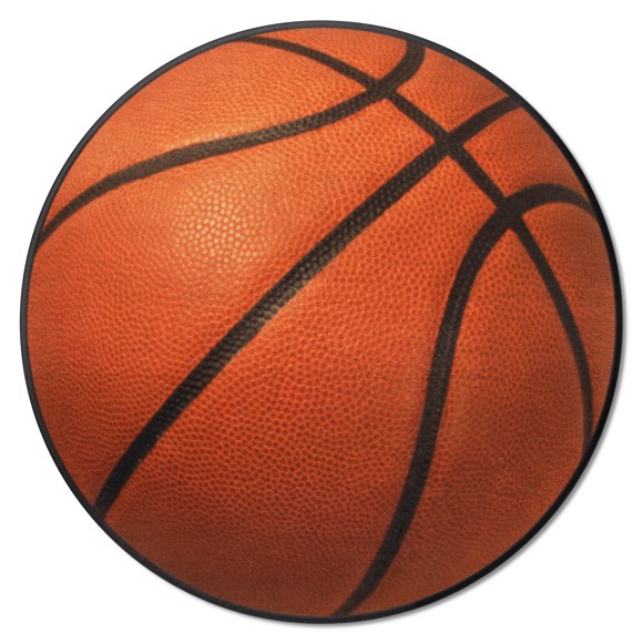 Picture of Basketball Photorealistic Roundel Mat