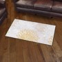 Picture of Flower Taupe 3x5 Rug