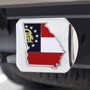 Picture of State of Georgia Color Hitch Cover - Chrome