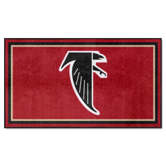 Picture of Atlanta Falcons 3x5 Rug, NFL Vintage Original Falcon Logo