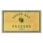 Picture of Green Bay Packers 3X5 Plush Rug - Retro Collection