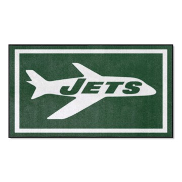 Picture of New York Jets 3X5 Plush Rug - Retro Collection