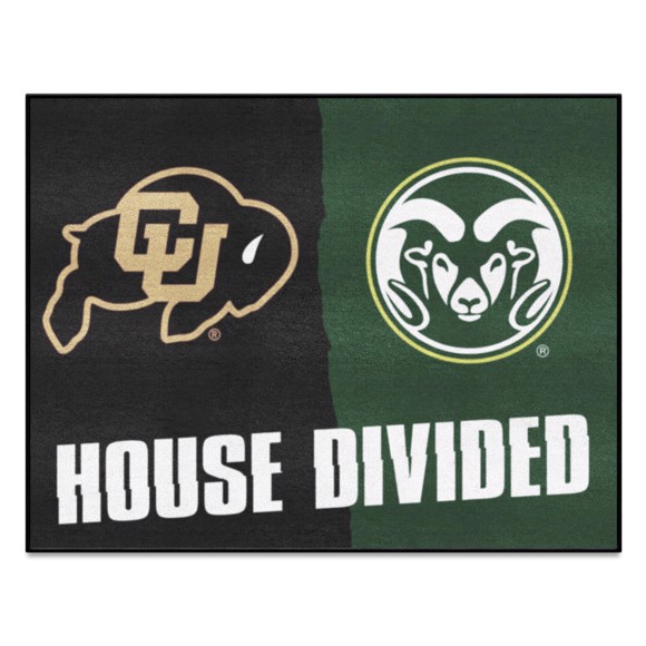 Picture of House Divided - Colorado / Colorado State  House Divided Mat