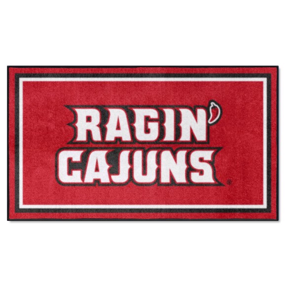 Picture of Louisiana-Lafayette Ragin' Cajuns 3x5 Rug