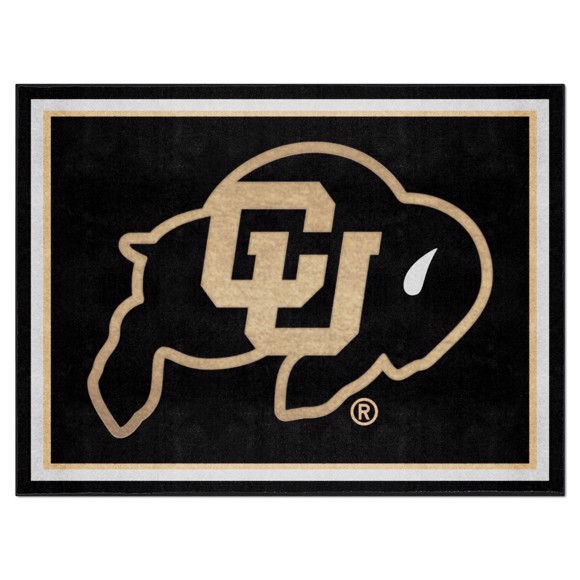 Picture of Colorado Buffaloes 8x10 Rug