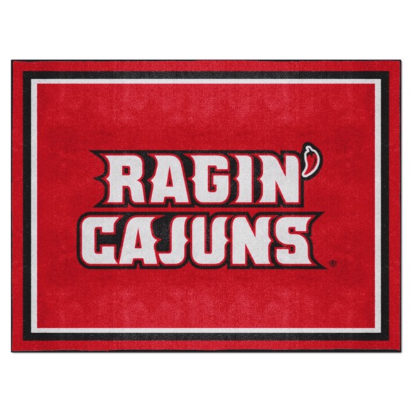 Picture of Louisiana-Lafayette Ragin' Cajuns 8x10 Rug
