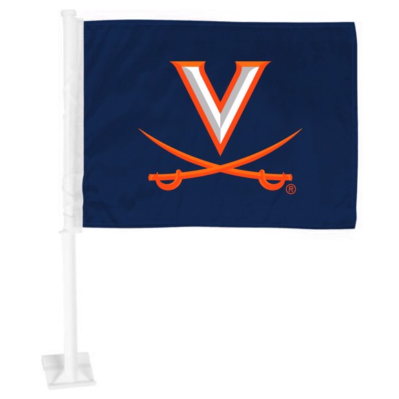 Picture of Virginia Cavaliers Car Flag