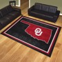 Picture of Oklahoma Sooners 8x10 Rug