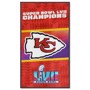 Picture of Kansas City Chiefs Super Bowl LVII 3X5 Logo Mat - Portrait