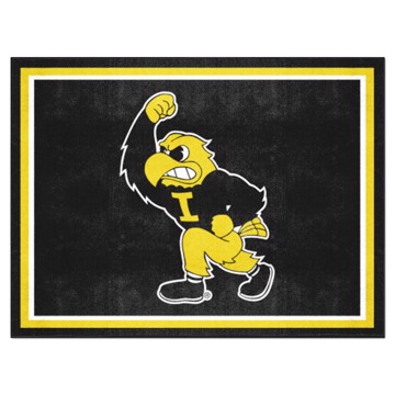 Picture of Iowa Hawkeyes 8x10 Rug