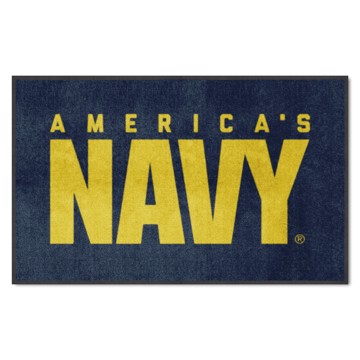 Picture of U.S. Navy 4X6 Logo Mat - Landscape