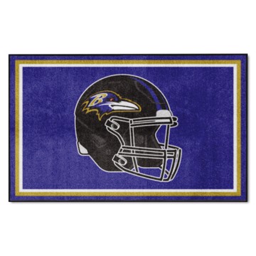 Picture of Baltimore Ravens 4x6 Rug