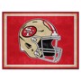 Picture of San Francisco 49ers 8x10 Rug  - Retro