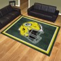 Picture of Green Bay Packers 8x10 Rug