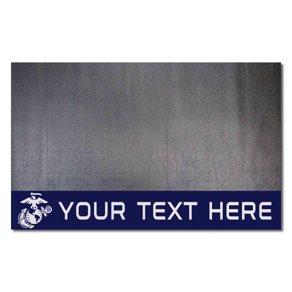 Picture of U.S. Marines Personalized Grill Mat