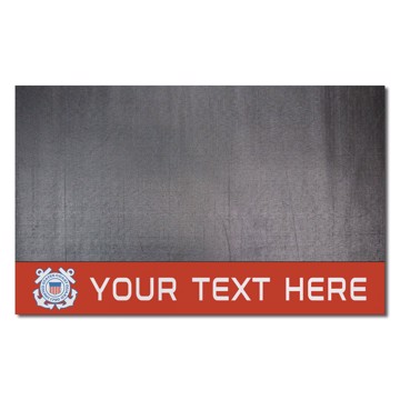 Picture of U.S. Coast Guard Personalized Grill Mat