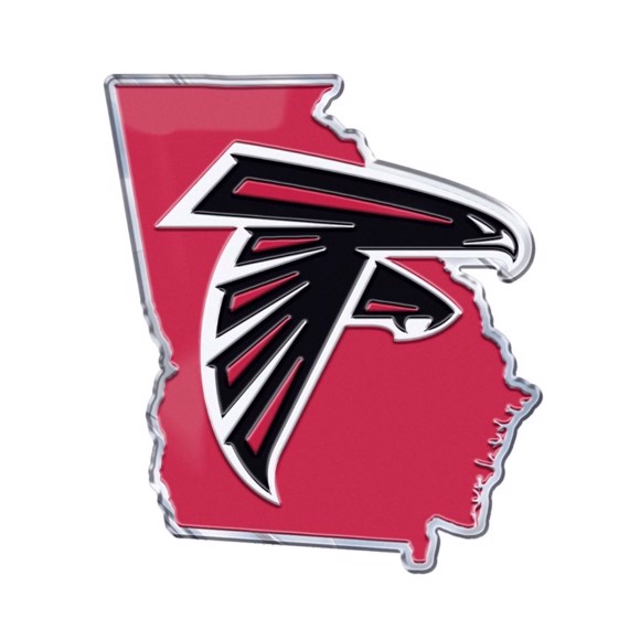 Picture of Atlanta Falcons Embossed State Emblem