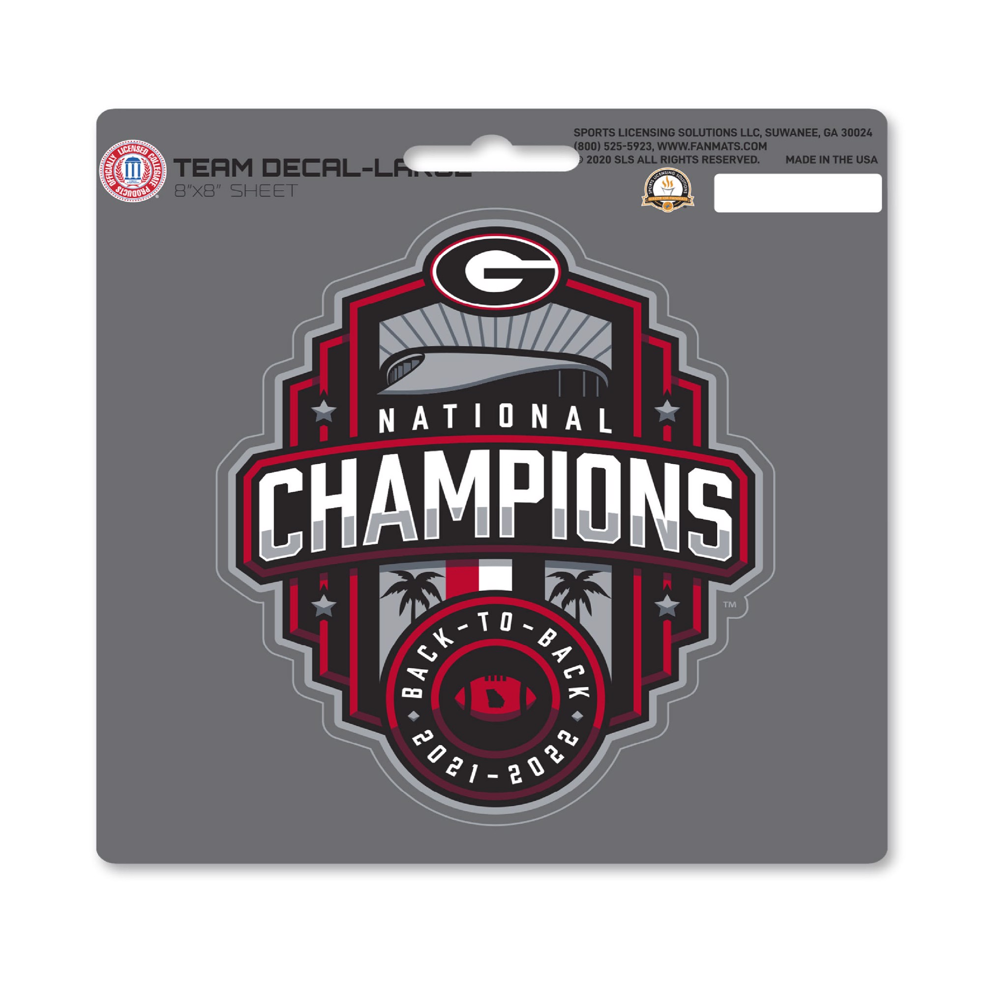 FANMATS Tampa Bay Buccaneers Super Bowl LV Champions Large Decal