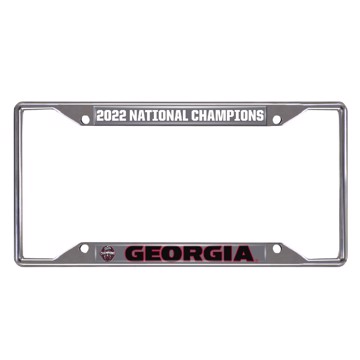 Picture of Georgia Bulldogs 2022-23 National Champions License Plate Frame