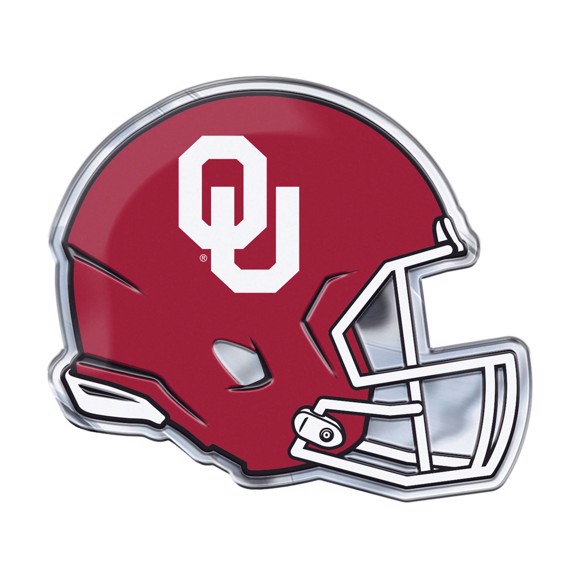 Picture of Oklahoma Sooners Embossed Helmet Emblem