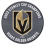Picture of Vegas Golden Knights 2023 Stanley Cup Champions Hockey Puck Rug - 27in. Diameter