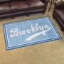 Picture of Brooklyn Dodgers 4X6 Plush Rug - Retro Collection