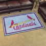 Picture of St. Louis Cardinals 4X6 Plush Rug - Retro Collection