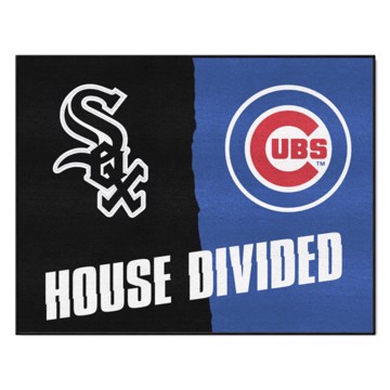 Picture of MLB House Divided - White Sox / Cubs House Divided Mat