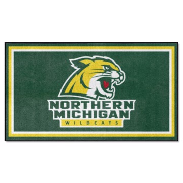 Picture of Northern Michigan Wildcats 3x5 Rug