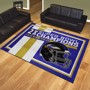 Picture of Baltimore Ravens Dynasty 8x10 Rug