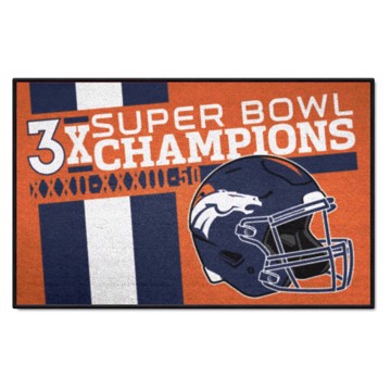 Picture of Denver Broncos Dynasty All-Star Mat
