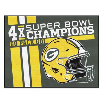 Picture of Green Bay Packers Dynasty All-Star Mat