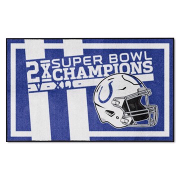 Picture of Indianapolis Colts Dynasty 4x6 Rug