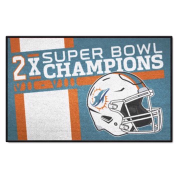 Picture of Miami Dolphins Dynasty Starter Mat