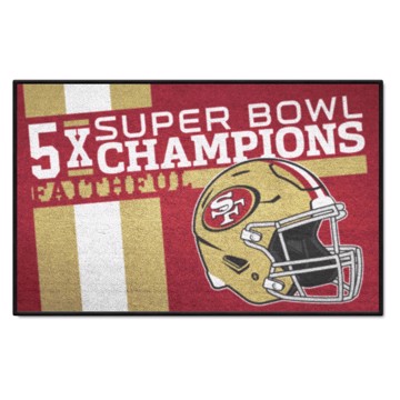 Picture of San Francisco 49ers Dynasty Starter Mat