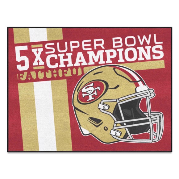 Picture of San Francisco 49ers Dynasty All-Star Mat