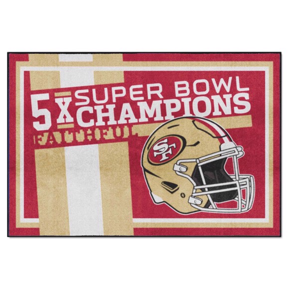 Picture of San Francisco 49ers Dynasty 5x8 Rug