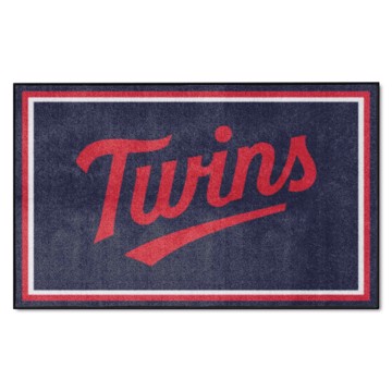 Picture of Minnesota Twins 4X6 Plush Rug