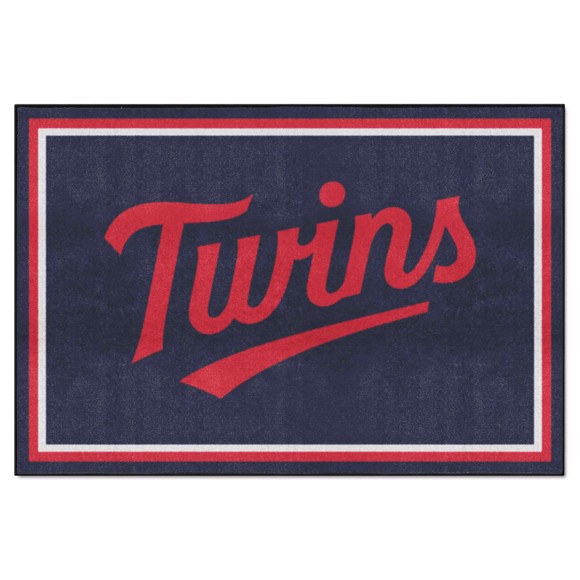 Picture of Minnesota Twins 5X8 Plush Rug